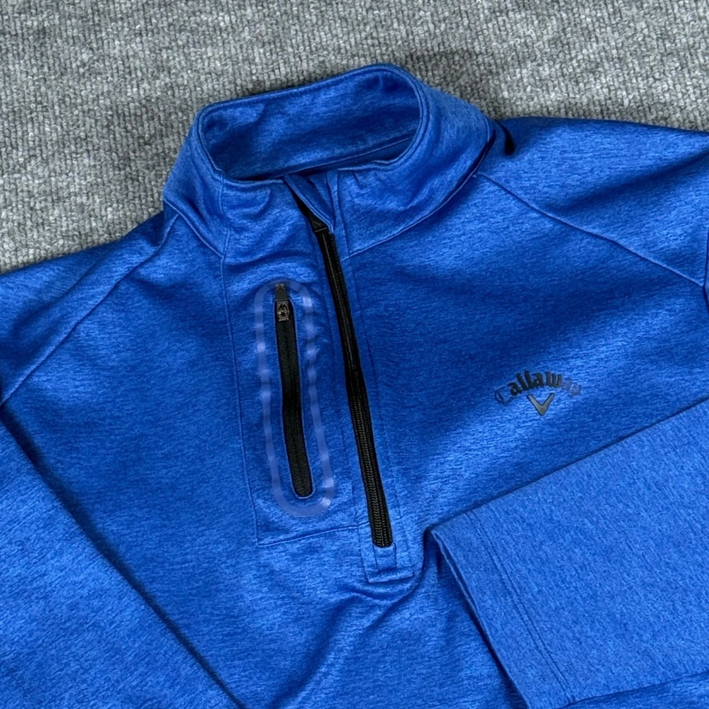 Callaway Golf Pullover Sweater Jacket M 1/4 Zip Athletic Sportswear Athleisure